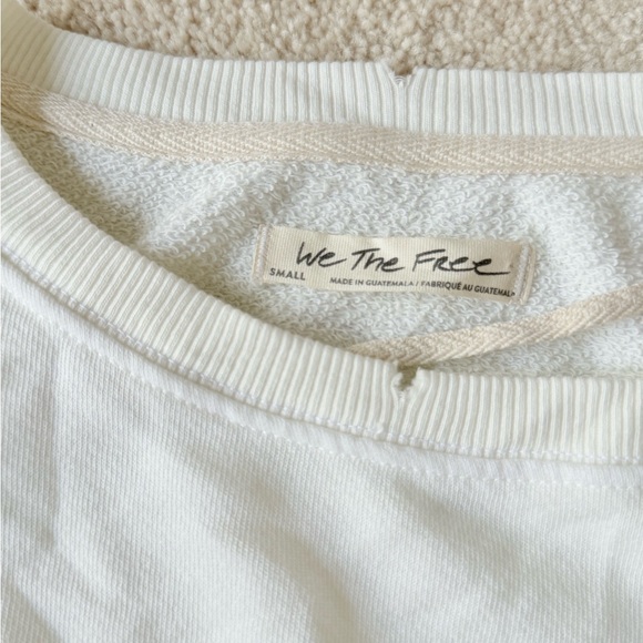 Free People Montana Graphic Camden Oversized Sweatshirt Size Small - Picture 14 of 14